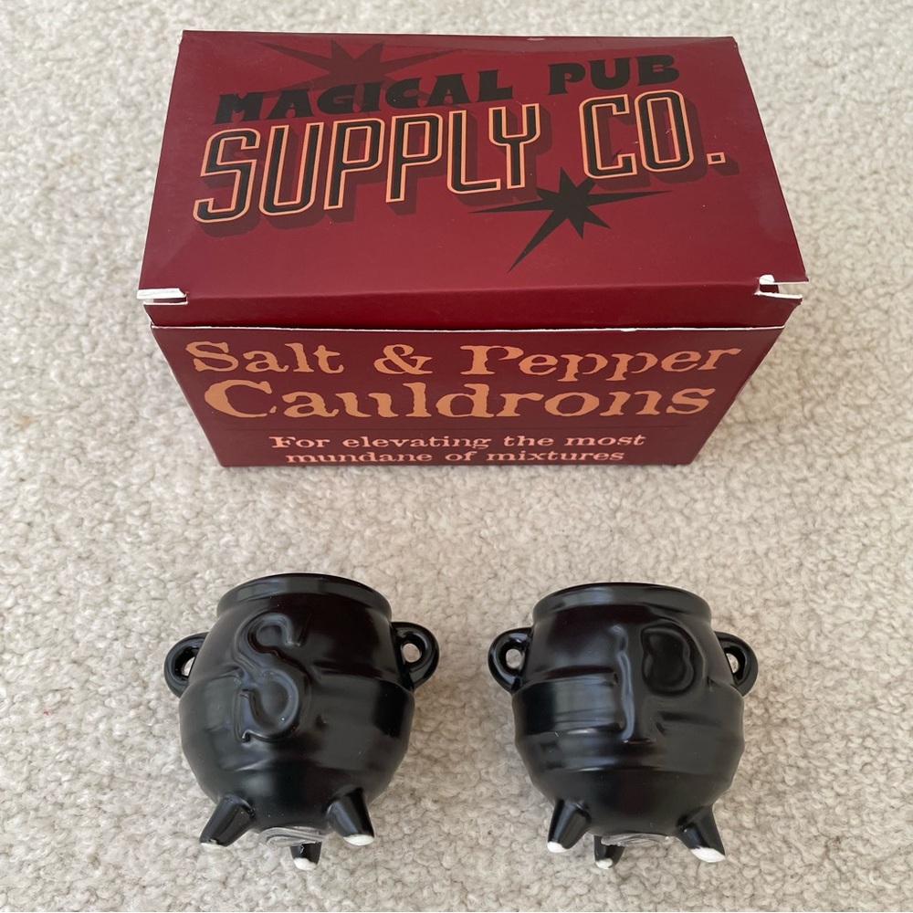 Magic Delivered "Harry Potter"-Inspired Salt & Pepper Cauldron Shakers